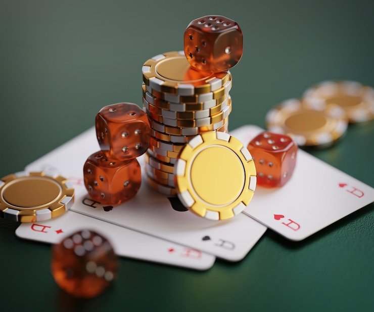 Antarmuka pemain Golden Toad di rubikslot menampilkan meja, dealer, dan opsi betting